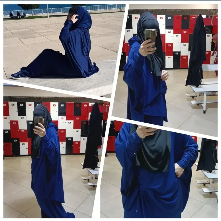 Tenues de sport de la marque Muslima Fit, conçues par Coach Muslima Fit.